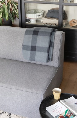 Logotrade promotional item picture of: Soft plaid fleece blanket