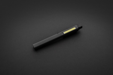 Logo trade advertising products image of: Gear X RCS recycled plastic USB rechargeable pen light