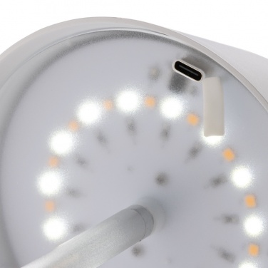 Logotrade corporate gifts photo of: Pure Glow RCS usb-rechargeable recycled plastic table lamp