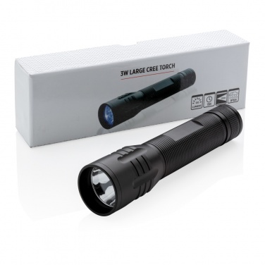 Logotrade promotional merchandise photo of: 3W large CREE torch