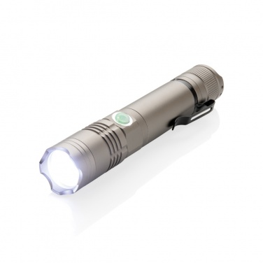 Logotrade promotional product picture of: Rechargeable 3W flashlight