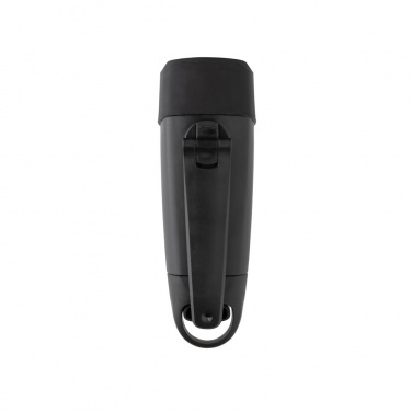 Logotrade promotional gift image of: Lightwave RCS rplastic USB-rechargeable torch with crank