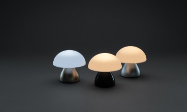 Logo trade business gift photo of: Luming RCS recycled plastic USB re-chargeable table lamp