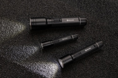 Logotrade promotional giveaways photo of: RCS recycled aluminum USB-rechargeable heavy duty torch