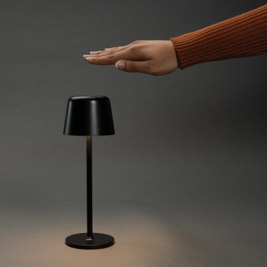 Logo trade promotional item photo of: Zenic RCS recycled plastic USB re-chargable table lamp