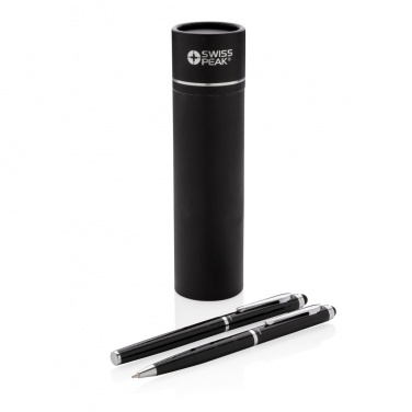 Logotrade advertising products photo of: Swiss Peak deluxe pen set