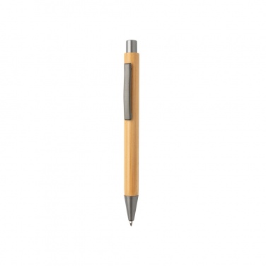 Logotrade promotional products photo of: Slim design bamboo pen