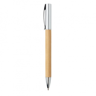 Logo trade promotional gifts image of: Modern bamboo pen