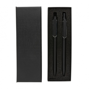 Logo trade promotional products image of: X6 pen set