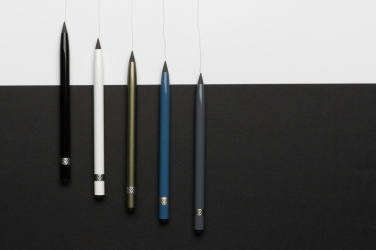 Logo trade promotional gift photo of: Aluminum inkless pen with eraser