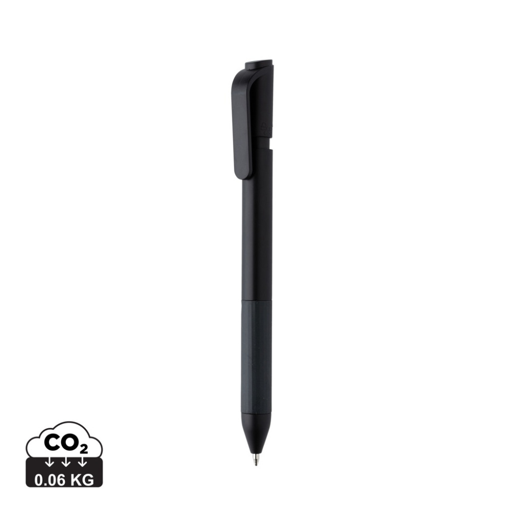 Logotrade business gifts photo of: TwistLock GRS certified recycled ABS pen