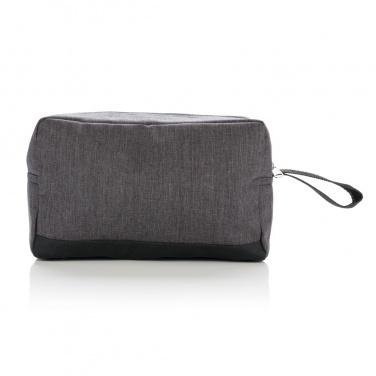 Logotrade promotional giveaways photo of: Classic two tone toiletry bag