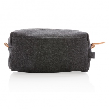 Logotrade promotional merchandise picture of: Canvas toiletry bag PVC free