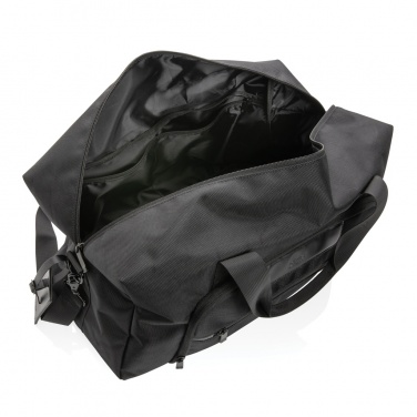 Logotrade promotional giveaways photo of: Swiss Peak AWARE™ RPET Voyager weekend bag