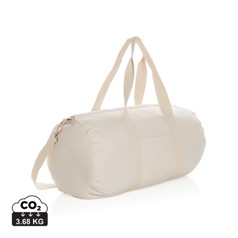 Logotrade advertising product picture of: Impact Aware™ 285gsm rcanvas duffel bag undyed