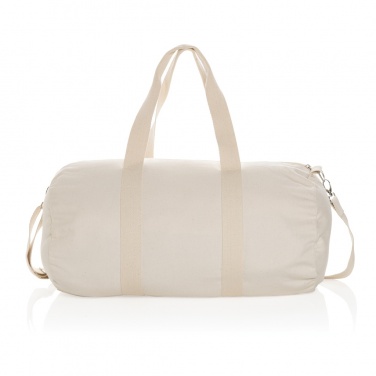 Logotrade promotional merchandise picture of: Impact Aware™ 285gsm rcanvas duffel bag undyed