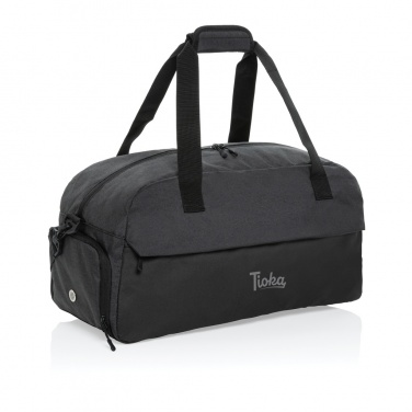 Logo trade business gift photo of: Kazu AWARE™ RPET basic weekend duffel
