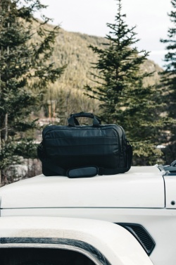Logo trade promotional product photo of: Armond AWARE™ RPET weekend duffel bag