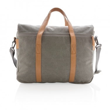 Logotrade advertising products photo of: Canvas laptop bag PVC free
