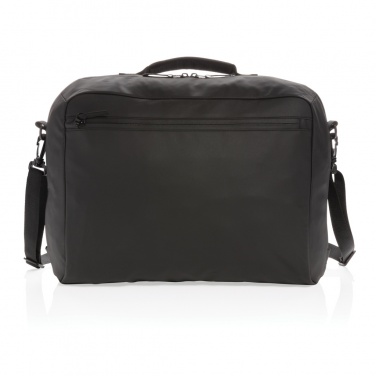 Logotrade advertising product image of: Fashion black 15.6" laptop bag PVC free