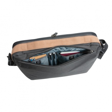 Logotrade corporate gift image of: Impact AWARE™ 300D two tone deluxe 15.6" laptop bag
