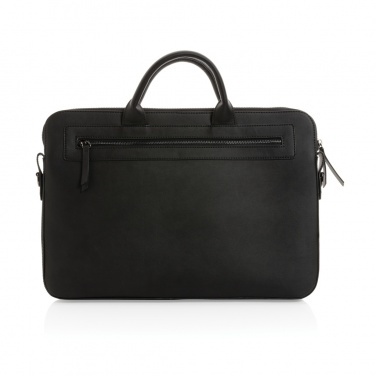 Logo trade promotional giveaways picture of: Swiss Peak GRS recycled PU 14 inch laptop bag
