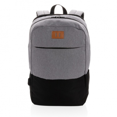 Logotrade corporate gift picture of: Modern 15.6" USB & RFID laptop backpack PVC free
