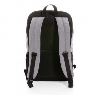 Logo trade promotional items picture of: Modern 15.6" USB & RFID laptop backpack PVC free