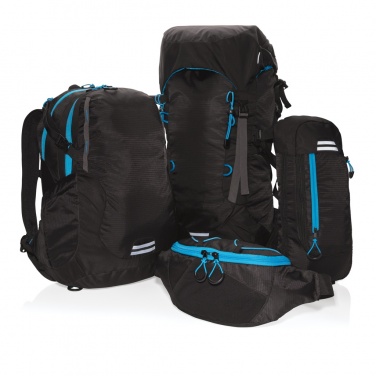 Logo trade promotional giveaway photo of: Explorer ribstop large hiking backpack 40L PVC free