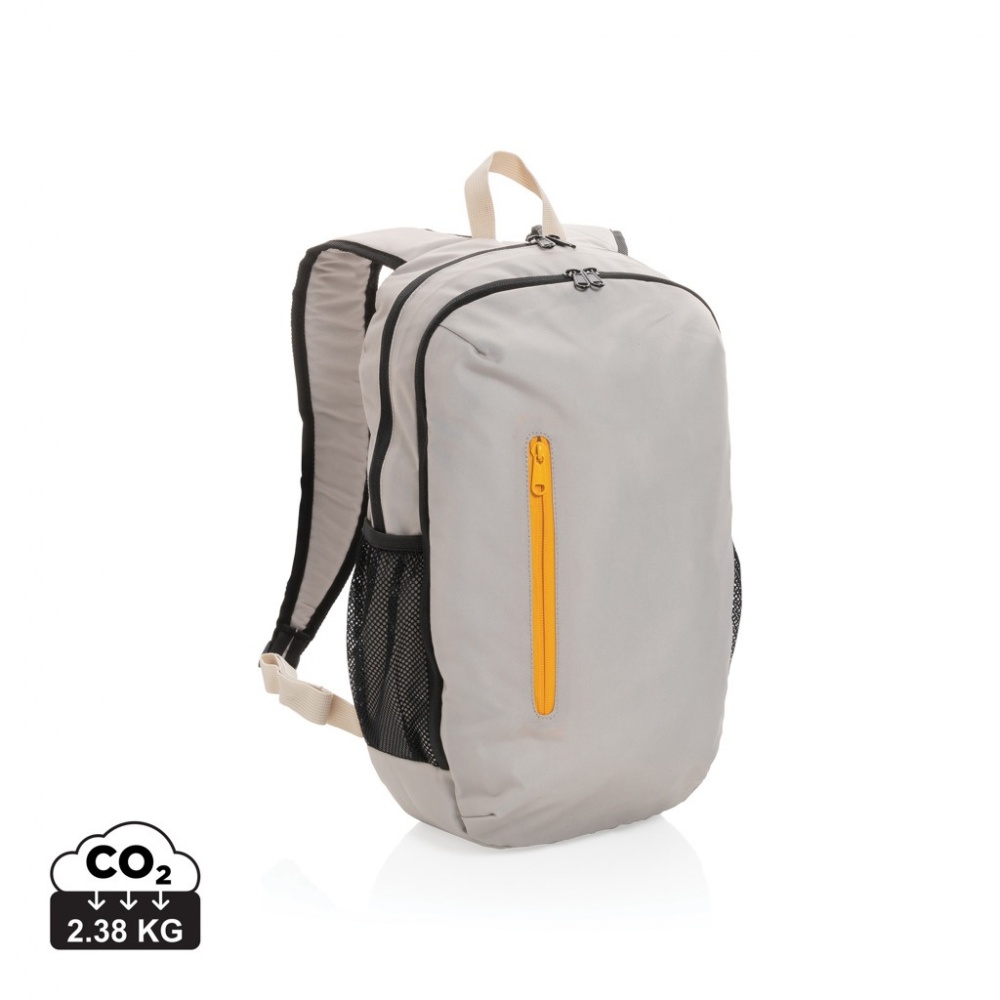 Logo trade business gift photo of: Impact AWARE™ 300D RPET casual backpack