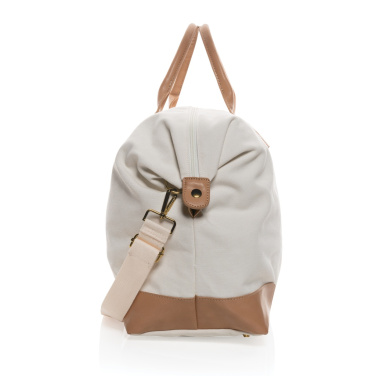 Logo trade promotional merchandise picture of: Impact AWARE™ 16 oz. rcanvas large weekend bag