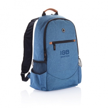 Logo trade corporate gifts image of: Fashion duo tone backpack
