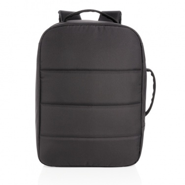 Logotrade promotional products photo of: Impact AWARE™ RPET anti-theft 15.6" laptop backpack