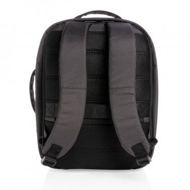 Logotrade promotional products photo of: Impact AWARE™ RPET anti-theft 15.6" laptop backpack