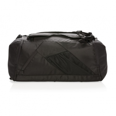 Logo trade corporate gifts image of: Swiss Peak RFID sports duffel & backpack