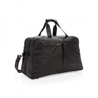 Logo trade promotional giveaways picture of: Swiss Peak RFID duffle with suitcase opening
