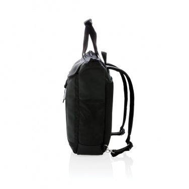 Logo trade promotional merchandise image of: Swiss Peak RFID 15" laptop totepack PVC free