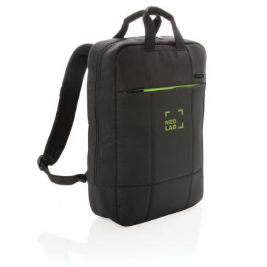 Logo trade advertising products picture of: Soho business RPET 15.6" laptop backpack PVC free