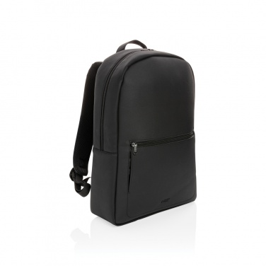 Logotrade promotional giveaways photo of: Swiss Peak deluxe PU laptop backpack PVC free
