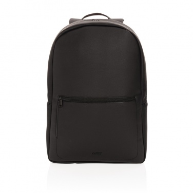 Logotrade promotional giveaway picture of: Swiss Peak deluxe PU laptop backpack PVC free
