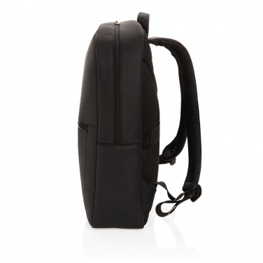 Logo trade corporate gift photo of: Swiss Peak deluxe PU laptop backpack PVC free