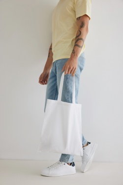 Logo trade advertising products picture of: Impact AWARE™ Recycled cotton tote 145g