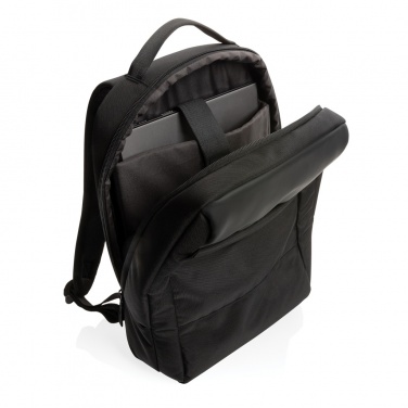 Logotrade advertising products photo of: Swiss Peak AWARE™ RPET 15.6 inch day pack