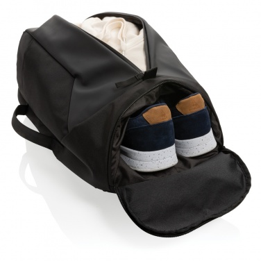 Logotrade business gift image of: Swiss Peak AWARE™ RPET 15.6 inch work/gym backpack