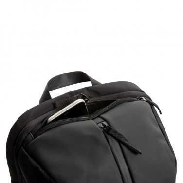 Logo trade promotional giveaway photo of: Swiss Peak AWARE™ RPET 15.6 inch work/gym backpack