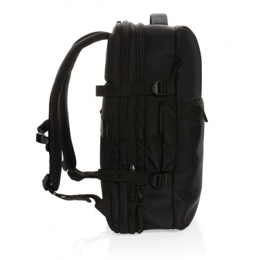 Logo trade business gift photo of: Swiss Peak AWARE™ RPET 15.6' expandable weekend backpack