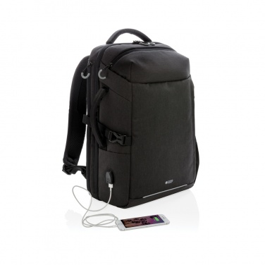 Logotrade promotional product picture of: Swiss Peak AWARE™ XXL weekend travel backpack