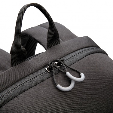 Logotrade promotional merchandise image of: Swiss Peak AWARE™ RFID and USB A laptop backpack