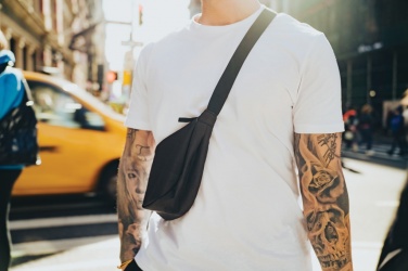 Logotrade promotional gift image of: Crescent AWARE™ RPET half moon sling bag