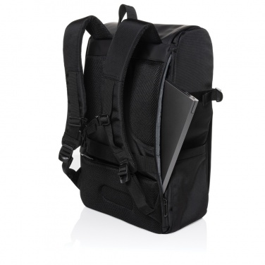 Logo trade promotional gifts image of: Pascal AWARE™ RPET deluxe weekend pack